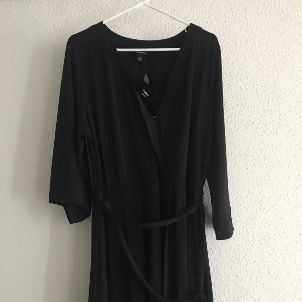 Torrid 2x black dress